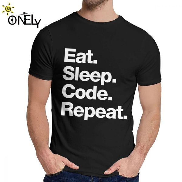 slim league of eat sleep code repeat tee shirt new custom leisure o-neck homme tee shirt
slim league of eat sleep code repeat tee shirt new custom leisure o-neck homme tee shirt