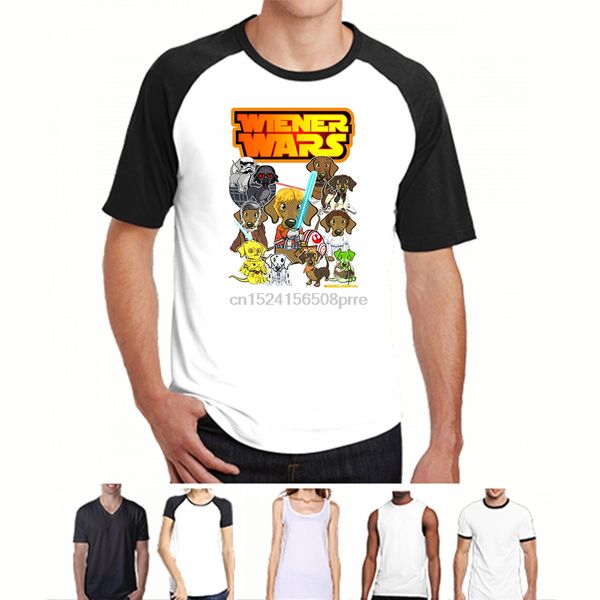 100-algod-n-del-o-cuello-de-encargo-impreso-camiseta-hombres-camiseta-wiener-perro-wars-dachshund