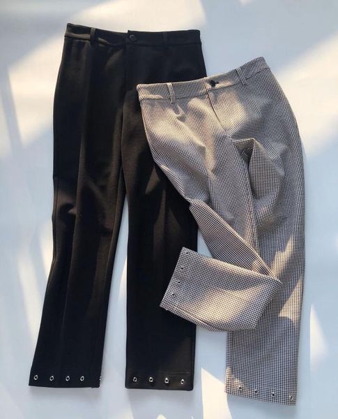 women's pants & capris women casual slim lady office wear houndstooth trousers female clothes, Black;white
women's pants & capris women casual slim lady office wear houndstooth trousers female clothes, Black;white