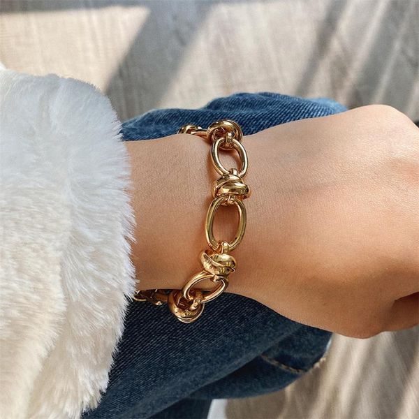 personality thick chain bangle bracelet for women hip hop round circle charm bracelet statement jewelry gift, Black
personality thick chain bangle bracelet for women hip hop round circle charm bracelet statement jewelry gift, Black