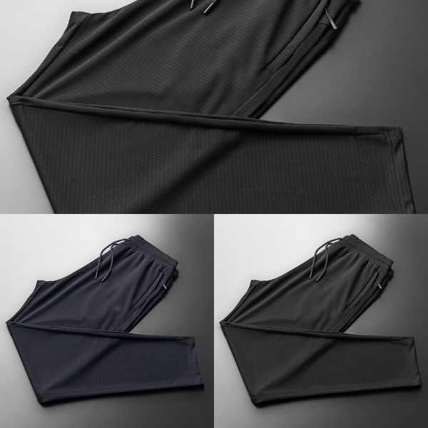 2020 summer korean style men's casual elastic quick-drying air conditioning sports large size sports pants ice silk thin youth air cond, Blue
2020 summer korean style men's casual elastic quick-drying air conditioning sports large size sports pants ice silk thin youth air cond, Blue
