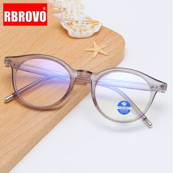 sunglasses rbrovo 2021 retro round glasses frame computer plastic for women/men anti-blue light prescription eyeglasses, White;black
sunglasses rbrovo 2021 retro round glasses frame computer plastic for women/men anti-blue light prescription eyeglasses, White;black