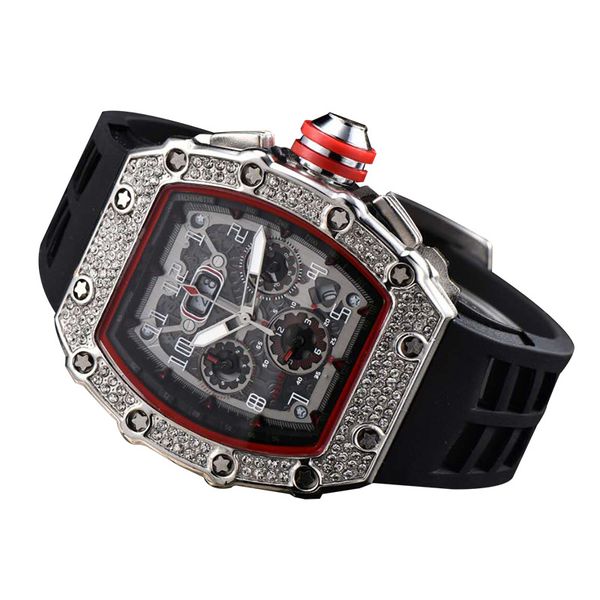 2020 new european and american quartz watch business watch fashion diamond kito hollow barrel-shaped quartz watches, Slivery;brown
2020 new european and american quartz watch business watch fashion diamond kito hollow barrel-shaped quartz watches, Slivery;brown