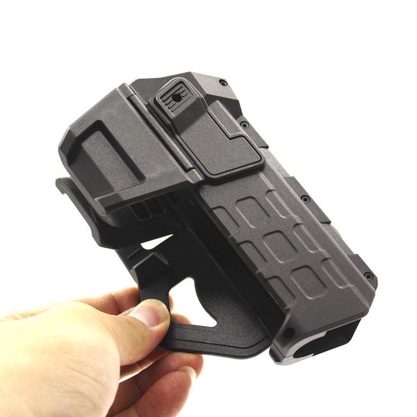 new tactical movable pistol holsters for 1911 with flashlight or laser mounted right hand waist belt gun holster
new tactical movable pistol holsters for 1911 with flashlight or laser mounted right hand waist belt gun holster