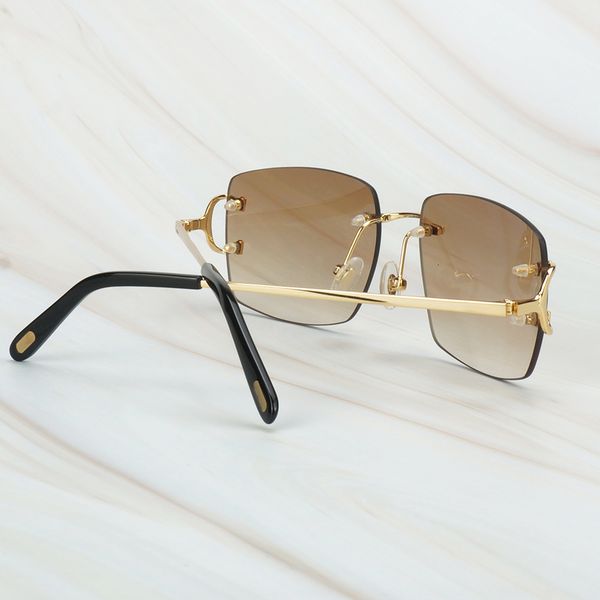 rimless sunglasses men luxury sun carter glasses frame for driving square oculos de sol women designer accessories 676g, White;black
rimless sunglasses men luxury sun carter glasses frame for driving square oculos de sol women designer accessories 676g, White;black