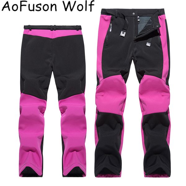 men women hiking&camping pants winter fleece softshell outdoor sports thermal hunting fishing skiing lovers trousers, Black;green
men women hiking&camping pants winter fleece softshell outdoor sports thermal hunting fishing skiing lovers trousers, Black;green