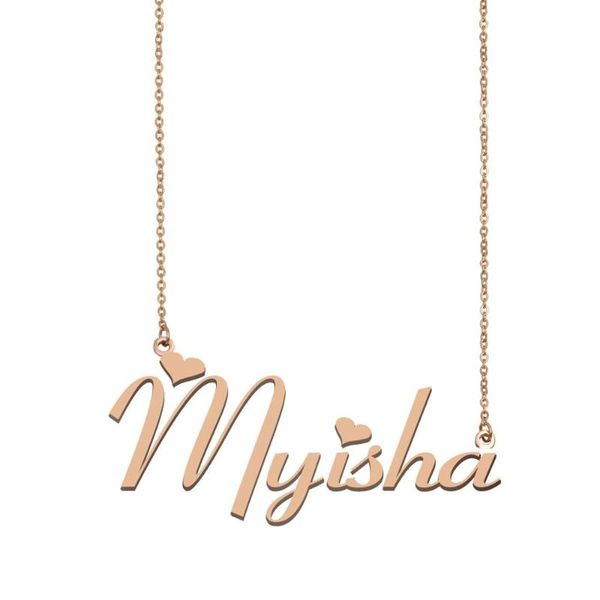 pendant necklaces myisha name necklace , custom for women girls friends birthday wedding christmas mother days gift, Silver
pendant necklaces myisha name necklace , custom for women girls friends birthday wedding christmas mother days gift, Silver