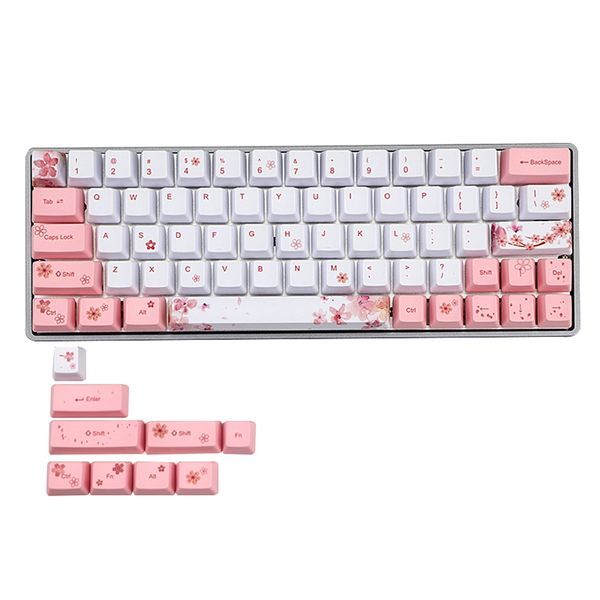 mechanical keyboard keycap sakura keycap pbt sublimation for mx switches dz60 gk64 gh60 keyboard
mechanical keyboard keycap sakura keycap pbt sublimation for mx switches dz60 gk64 gh60 keyboard