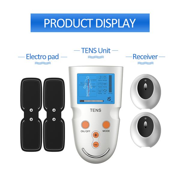 wireless tens unit electrotherapy massager with 6 modes comfortable body massage health care pain relief 2020 new
wireless tens unit electrotherapy massager with 6 modes comfortable body massage health care pain relief 2020 new