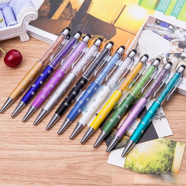 wholesale new fashion crystal flower ballpoint pens school office supplies creative chrismas wedding gifts ing, Blue;orange
wholesale new fashion crystal flower ballpoint pens school office supplies creative chrismas wedding gifts ing, Blue;orange