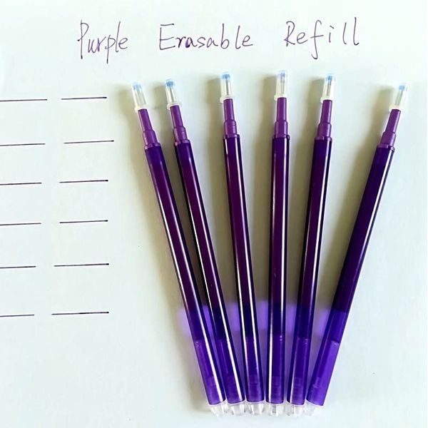 gel pens purple ink erasable pen refill 6pcslot 0.7mm magic frixion stationery office school supplies gifts
gel pens purple ink erasable pen refill 6pcslot 0.7mm magic frixion stationery office school supplies gifts