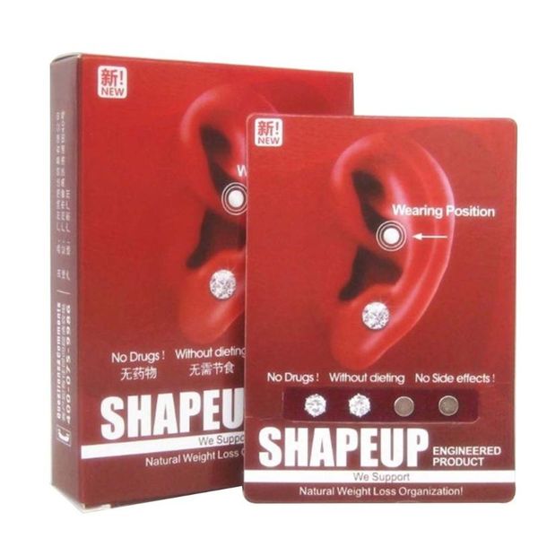 women men slimming earring magnet ear stud earring acupuncture massage acupuncture ear magnetic slimming earrings, Golden;silver
women men slimming earring magnet ear stud earring acupuncture massage acupuncture ear magnetic slimming earrings, Golden;silver