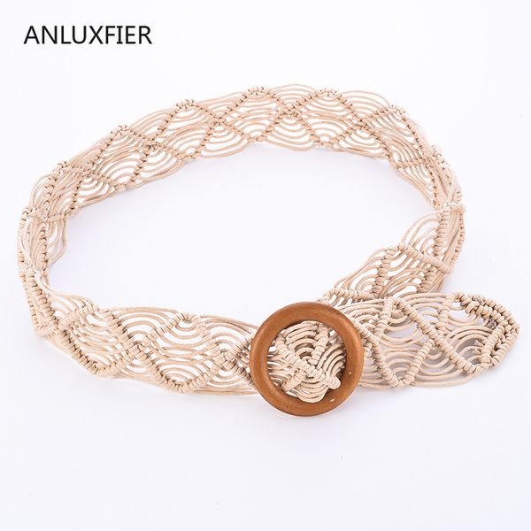 h9840 women waist belt national style wax rope braided handmade accessories waistband soild color fashion girdle, Black;brown
h9840 women waist belt national style wax rope braided handmade accessories waistband soild color fashion girdle, Black;brown