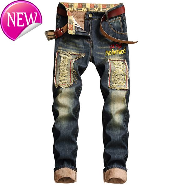 keep warm denim designer hole jeans men ripped for men size 38 40 2020 autumn winter plus velvet hip hop streetwear, Blue
keep warm denim designer hole jeans men ripped for men size 38 40 2020 autumn winter plus velvet hip hop streetwear, Blue