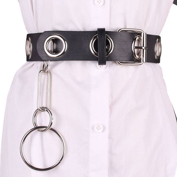 102cm women punk belt metal holes wide corset body shaper black leather retro waist belt big o ring cummerbund shirt dress, Black;brown
102cm women punk belt metal holes wide corset body shaper black leather retro waist belt big o ring cummerbund shirt dress, Black;brown