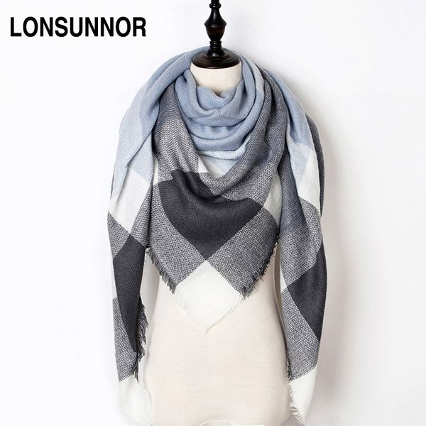 scarves fashion winter scarf women 2021 triangle warm plaid ladies cashmere and shawls drop, Blue;gray
scarves fashion winter scarf women 2021 triangle warm plaid ladies cashmere and shawls drop, Blue;gray