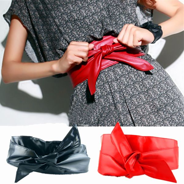 belts sale 2021 fashion women soft leather wide waist bow for dress clothes accessories 10 colors, Black;brown
belts sale 2021 fashion women soft leather wide waist bow for dress clothes accessories 10 colors, Black;brown