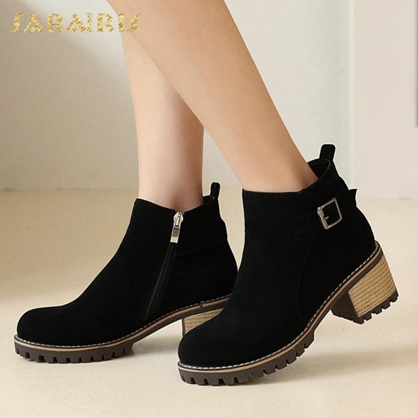 sarairis fashion new 2020 big size 43 thick heels concise ankle boots women shoes zip up platform comfortable shoes ladies boots, Black
sarairis fashion new 2020 big size 43 thick heels concise ankle boots women shoes zip up platform comfortable shoes ladies boots, Black