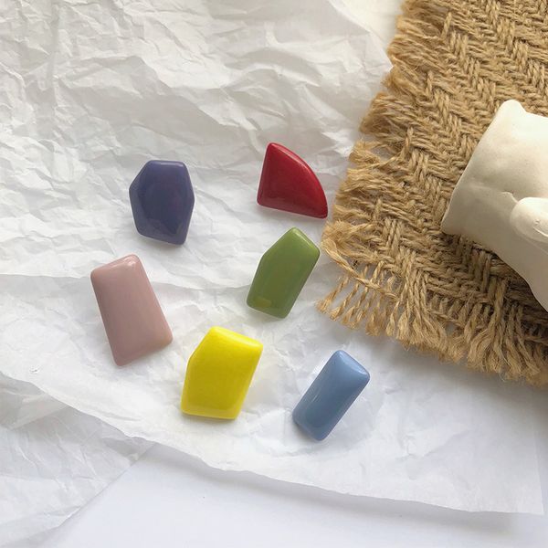 stud fashion women korea japan candy colorful acrylic cute irregular earrings sweet geometric resin pendientes jewelry gifts, Golden;silver
stud fashion women korea japan candy colorful acrylic cute irregular earrings sweet geometric resin pendientes jewelry gifts, Golden;silver