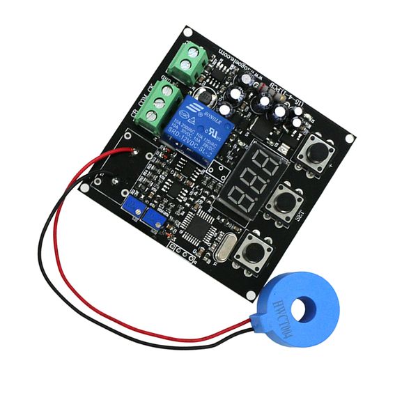 0-50a ac current sensor detection module full range linear output