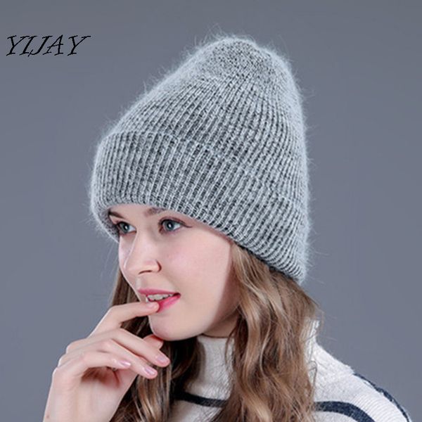women autumn winter warm fur knitted beanies thick double layer wool skullies female hat, Blue;gray
women autumn winter warm fur knitted beanies thick double layer wool skullies female hat, Blue;gray