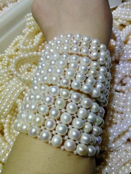 3/4/5rows white freshwater pearl coin7-8mm bracelet 7.5inch wholesale beads fppj fppj, Black
3/4/5rows white freshwater pearl coin7-8mm bracelet 7.5inch wholesale beads fppj fppj, Black