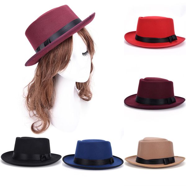 1 pcs women trilby cap new autumn winter cap vintage lady fedoras wool felt fedoras hats, Blue;gray
1 pcs women trilby cap new autumn winter cap vintage lady fedoras wool felt fedoras hats, Blue;gray