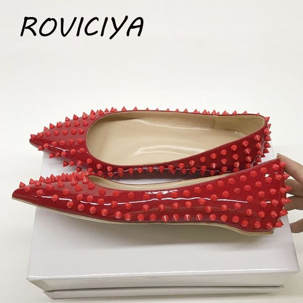 flat rivet shoes women pointed toe party wedding brand designer shoes black red rivet spring summer md033 roviciya
flat rivet shoes women pointed toe party wedding brand designer shoes black red rivet spring summer md033 roviciya