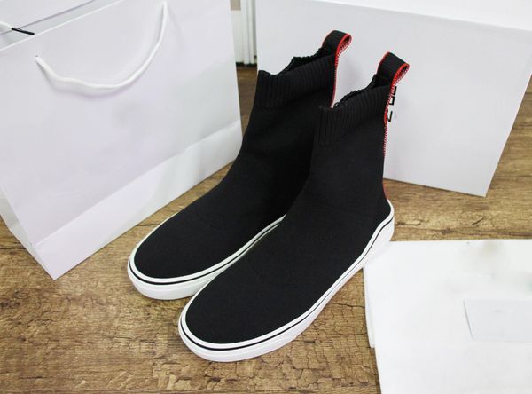 knitted mid sneakers designer socks shoes mid-jacquard brand sneakers for men women size 35-46, Black
knitted mid sneakers designer socks shoes mid-jacquard brand sneakers for men women size 35-46, Black