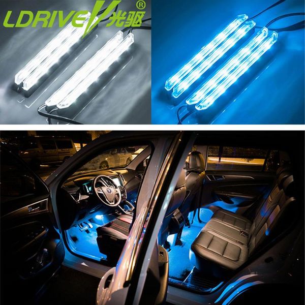 ldrive 4pcs/lot car styling led strip light car foot lights night safety decor interior lights atmosphere lamp
ldrive 4pcs/lot car styling led strip light car foot lights night safety decor interior lights atmosphere lamp
