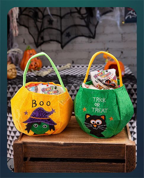 halloween pumpkin storage bags trick or treat basket totes child candy gifts handbag bat cat cartoon embroidery hallowmas hand bag d9710, Black
halloween pumpkin storage bags trick or treat basket totes child candy gifts handbag bat cat cartoon embroidery hallowmas hand bag d9710, Black