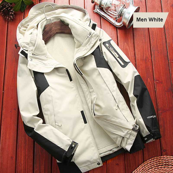 men women new winter 3 in 1 waterproof breathable detachable hiking camp fish climb ski jackets l-5xl chest 132cm coat, Blue;black
men women new winter 3 in 1 waterproof breathable detachable hiking camp fish climb ski jackets l-5xl chest 132cm coat, Blue;black