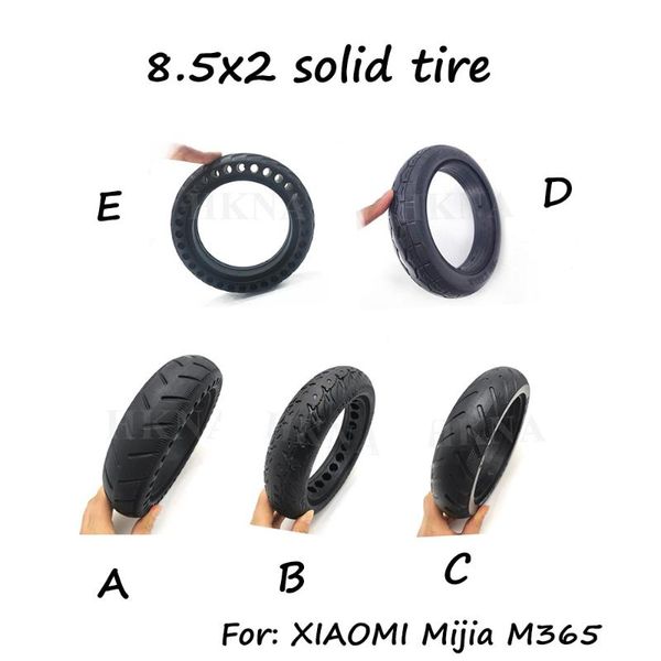 solid tires for mijia m365 electric scooter 8.5 inch 8.5x2 non-inflation explosion-proof tyre five styles available
solid tires for mijia m365 electric scooter 8.5 inch 8.5x2 non-inflation explosion-proof tyre five styles available