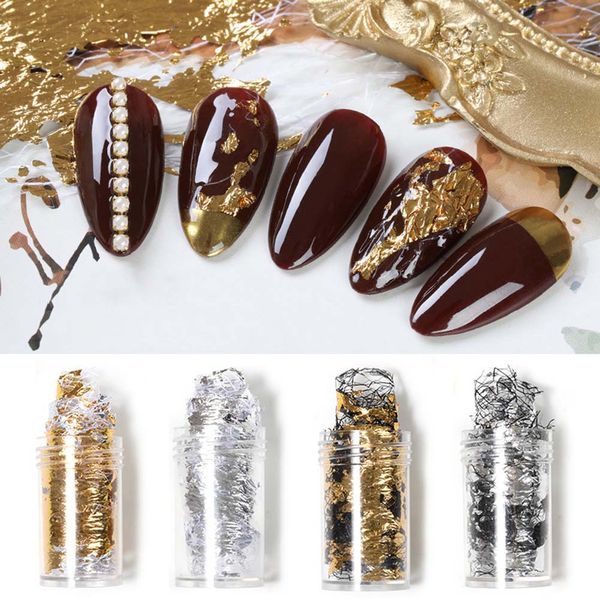 4x50cm\/roll nail art gold silver glitter silk foil manicure gold foil paper glitter decoration gold foil net line nail stickers, Silver;gold
4x50cm\/roll nail art gold silver glitter silk foil manicure gold foil paper glitter decoration gold foil net line nail stickers, Silver;gold