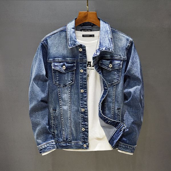 2020 men's autumn new denim jacket youth washed slim fashion cool denim jacket, Black;brown
2020 men's autumn new denim jacket youth washed slim fashion cool denim jacket, Black;brown