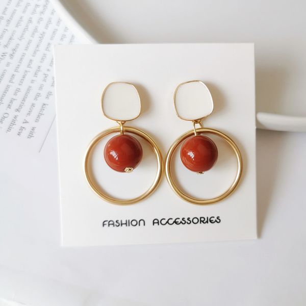 stud women earrings south korea temperament contrast color restoring ancient ways ms circular geometry wholesale, Golden;silver
stud women earrings south korea temperament contrast color restoring ancient ways ms circular geometry wholesale, Golden;silver