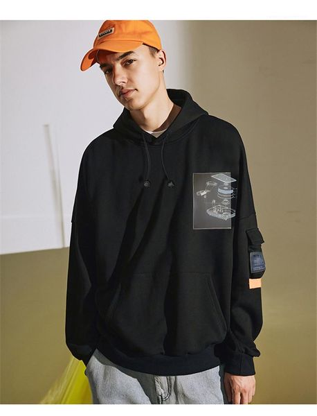 designer hoodies casual loose personal printed pockets long sleeved hooded pullover sweatshirts fashion mens hoodies solid color mens, Black
designer hoodies casual loose personal printed pockets long sleeved hooded pullover sweatshirts fashion mens hoodies solid color mens, Black
