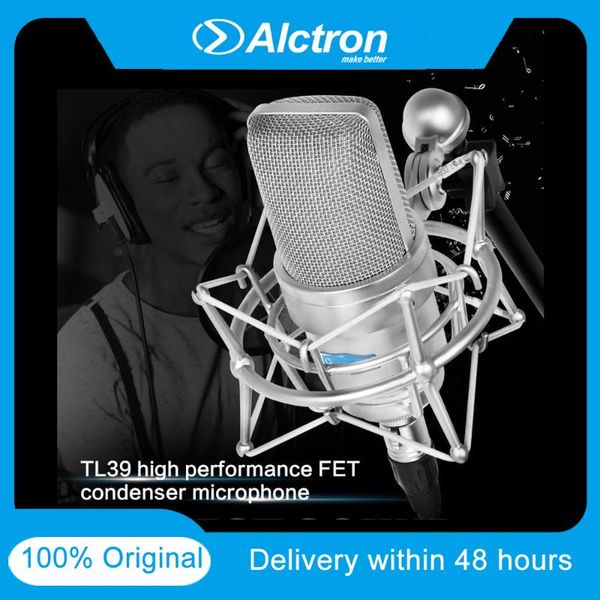 100% original alctron tl39 professional large diaphragm fet condenser microphone recording for singer broadcaster
100% original alctron tl39 professional large diaphragm fet condenser microphone recording for singer broadcaster