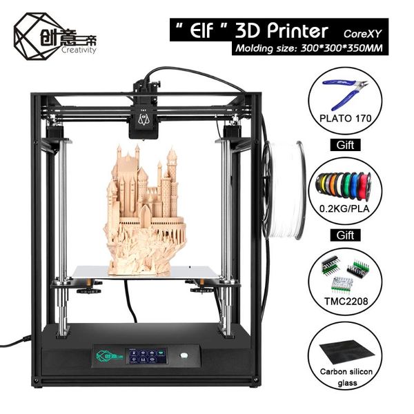 creativity 3dprinter large size 300 * 300 * 350mm corexy high precision diy fdm 3d printer kit supports bltouch using tmc2208
creativity 3dprinter large size 300 * 300 * 350mm corexy high precision diy fdm 3d printer kit supports bltouch using tmc2208
