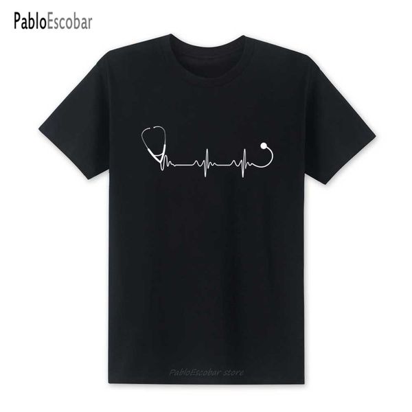 new shubuzhi fashion doctor heartbeat stethoscope t shirt fashion o-neck short sleeve cotton doctor t-shirt men clothing
new shubuzhi fashion doctor heartbeat stethoscope t shirt fashion o-neck short sleeve cotton doctor t-shirt men clothing