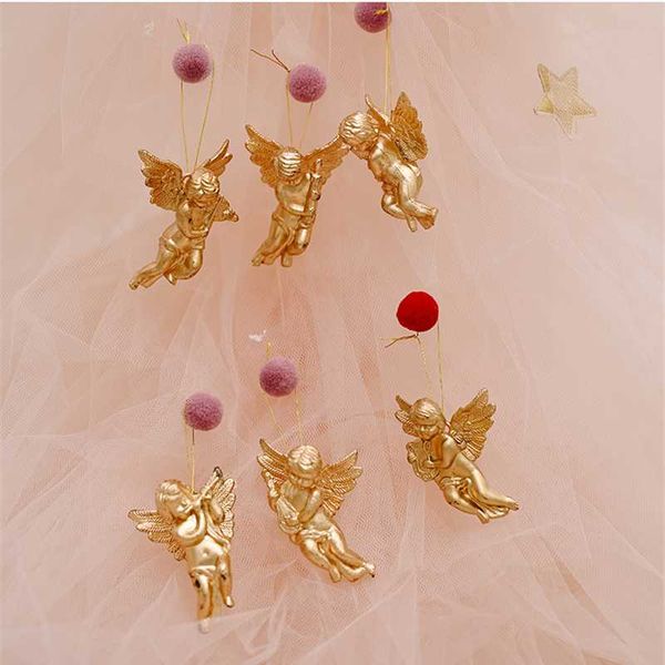 6/4pcs gold silver angel pendant 2021 christmas party decoration christmas tree decor hanging ornaments new year gifts for kids
6/4pcs gold silver angel pendant 2021 christmas party decoration christmas tree decor hanging ornaments new year gifts for kids