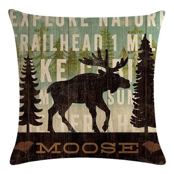 4pcs elk bear deer pine tree forest throw pillow covers cotton linen pillowcase home office pi669
4pcs elk bear deer pine tree forest throw pillow covers cotton linen pillowcase home office pi669