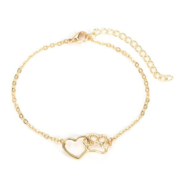 lovely animal women jewelry cute hollow cat dog love heart pet footprint chain elegant fashion bracelet jewelry gifts, Golden;silver
lovely animal women jewelry cute hollow cat dog love heart pet footprint chain elegant fashion bracelet jewelry gifts, Golden;silver