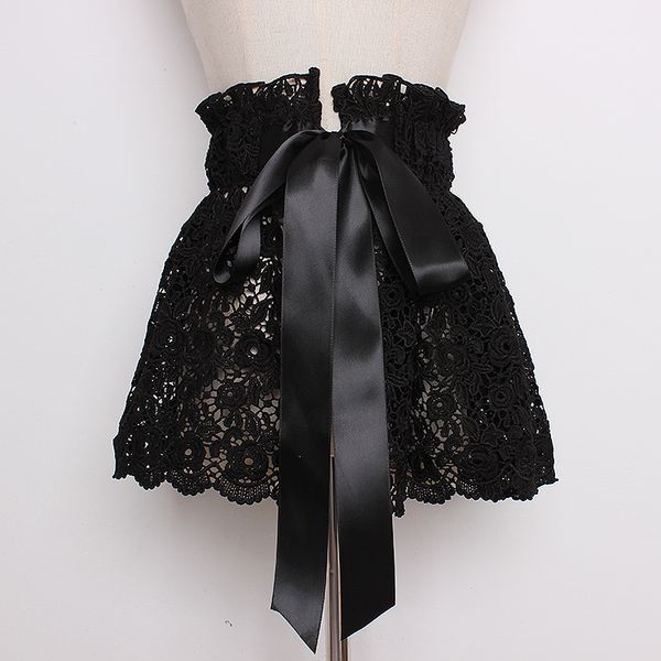 black bandage split joint wide lace belt personality women new fashion tide all-match autumn spring 2020, Black;brown
black bandage split joint wide lace belt personality women new fashion tide all-match autumn spring 2020, Black;brown