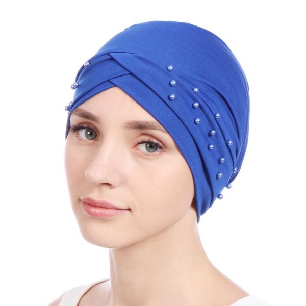 beanie/skull caps solid hair bonnets female turban hat forehead crossed beaded headwrap night sleep women head cover tb-96, Blue;gray
beanie/skull caps solid hair bonnets female turban hat forehead crossed beaded headwrap night sleep women head cover tb-96, Blue;gray