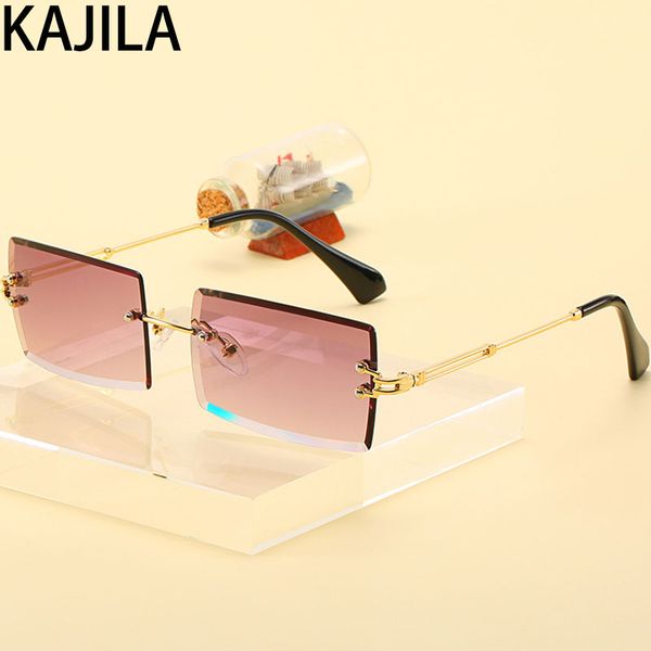 Retro Renctangle Sunglasses Women Rimless Square Fashion Vintage Shades Sun Glasses For Women Brand Design zonnebril dames, White;black
Retro Renctangle Sunglasses Women Rimless Square Fashion Vintage Shades Sun Glasses For Women Brand Design zonnebril dames, White;black