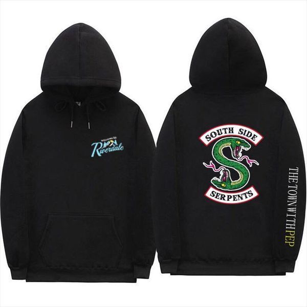 new south side serpents hoodie sweatshirt hip hop streetwear autumn winter print hoodies women fashion riverdale hoodie, Black
new south side serpents hoodie sweatshirt hip hop streetwear autumn winter print hoodies women fashion riverdale hoodie, Black