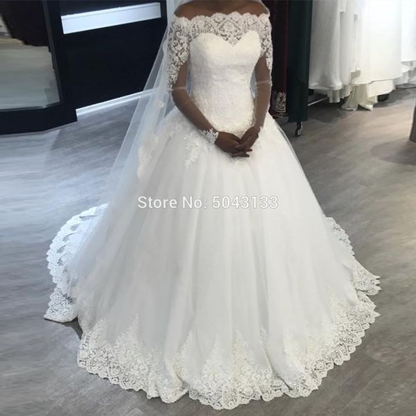 elegant off the shoulder long sleeves wedding dresses african plus size bridal wedding gowns lace corset back vestido de noiva, Blue;red
elegant off the shoulder long sleeves wedding dresses african plus size bridal wedding gowns lace corset back vestido de noiva, Blue;red