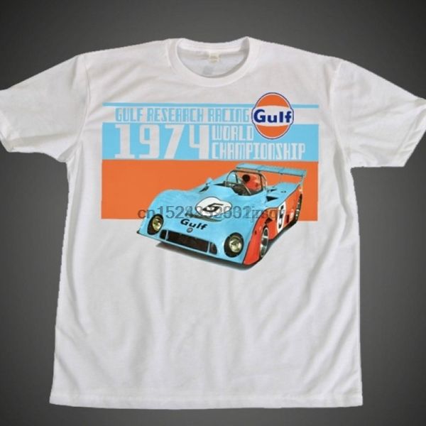 new mens short sleeve cotton shirt gulf research racing tshirt 
new mens short sleeve cotton shirt gulf research racing tshirt