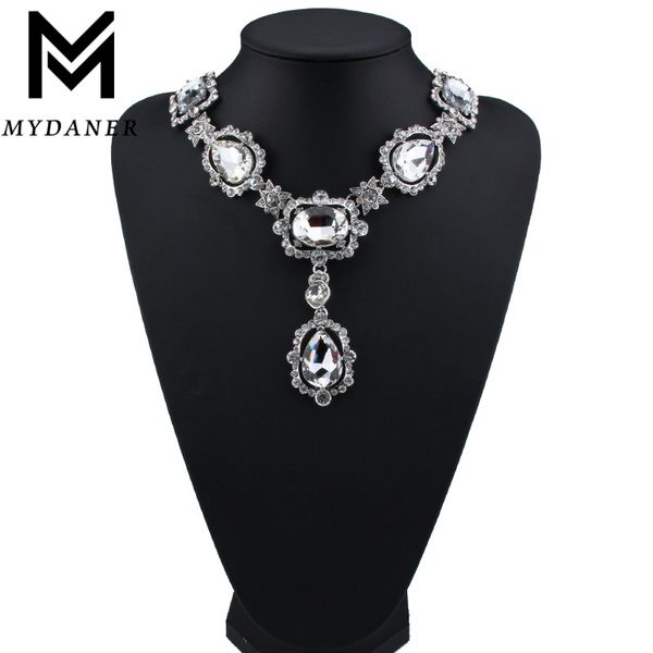 chokers women luxury white crystal waterdrop beads necklace pendant instagram collar wedding collier maxi statement, Golden;silver
chokers women luxury white crystal waterdrop beads necklace pendant instagram collar wedding collier maxi statement, Golden;silver